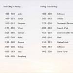 Airbeat One Timetable The Arena
