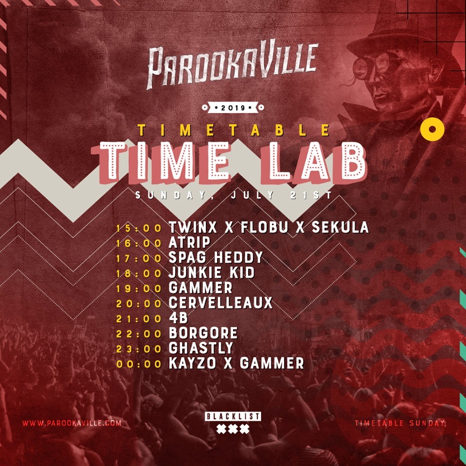 Parookaville 2019 Timetable › Tracklist Club