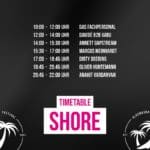 Oldenbora Shore Timetable 2022